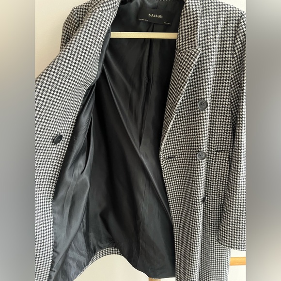 Zara Houndstooth Jacket XS - Picture 5 of 5